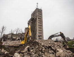 Demolition batiment